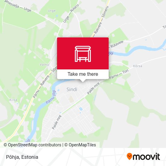 Карта Põhja