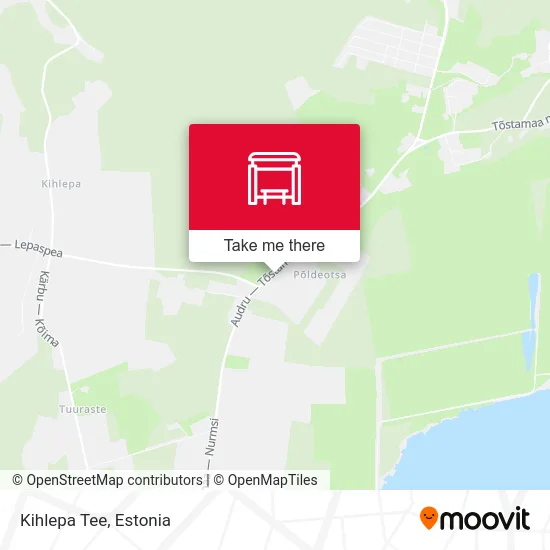 Карта Kihlepa Tee