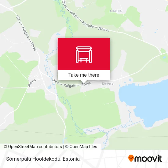 Карта Sõmerpalu Hooldekodu