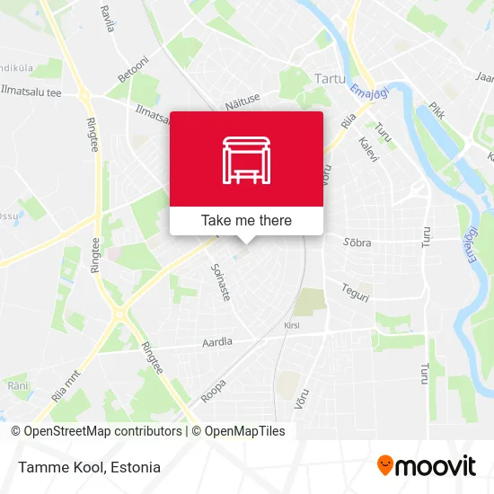 Карта Tamme Kool