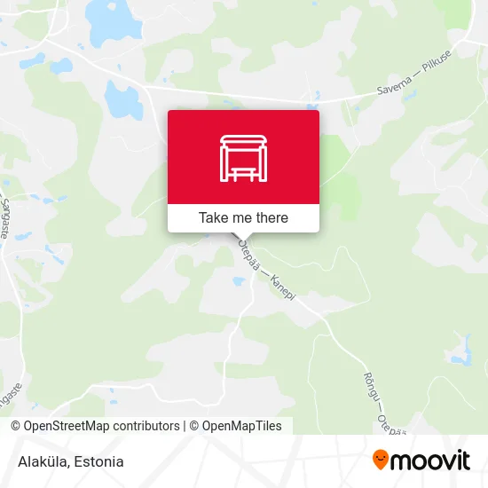 Карта Alaküla
