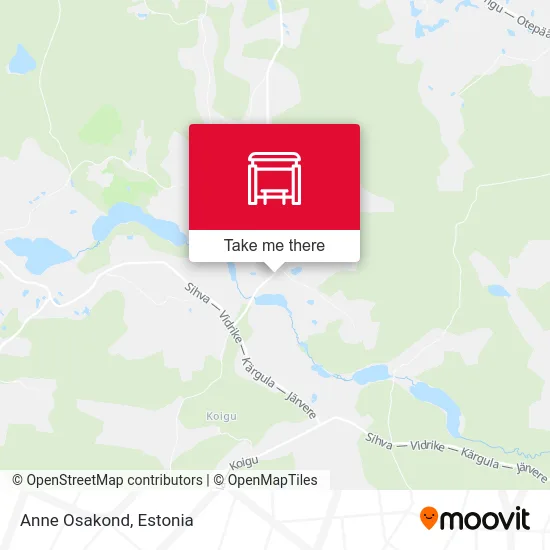 Карта Anne Osakond