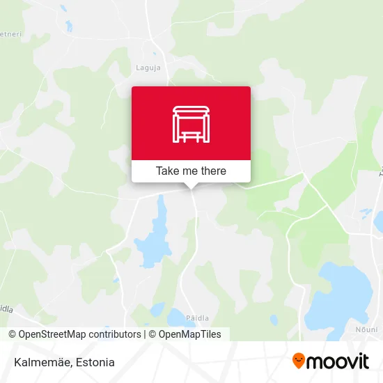 Карта Kalmemäe