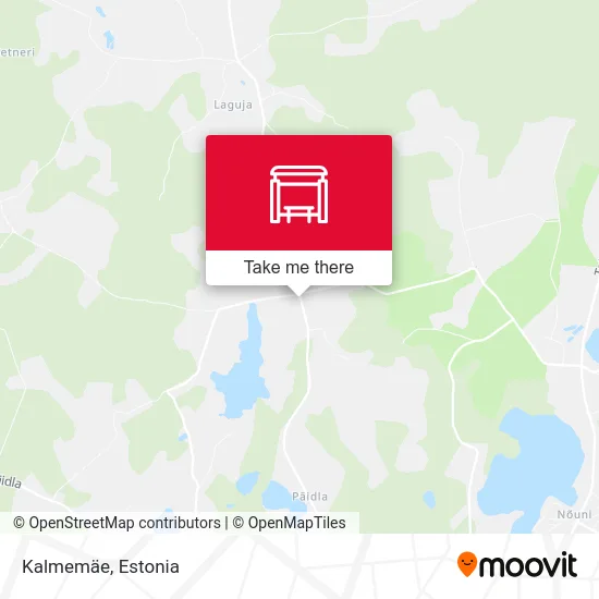 Карта Kalmemäe
