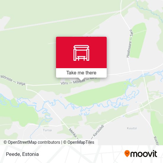 Карта Peede