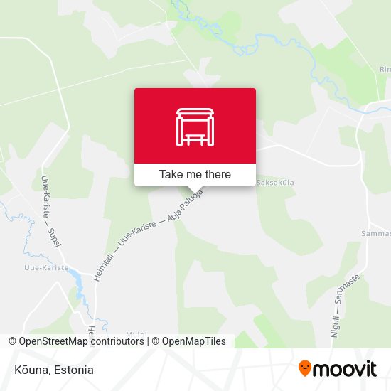 Карта Kõuna