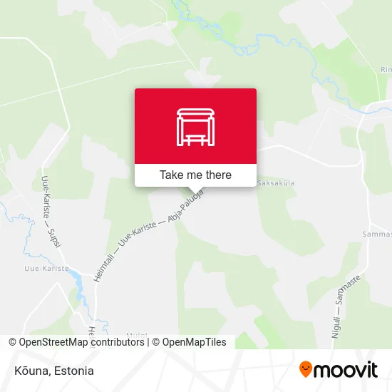 Карта Kõuna