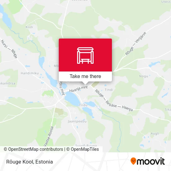 Карта Rõuge Kool