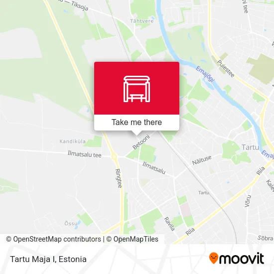 Карта Tartu Maja I