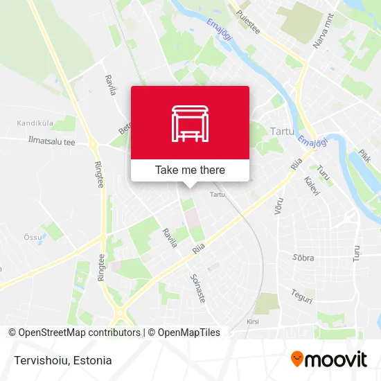 Карта Tervishoiu
