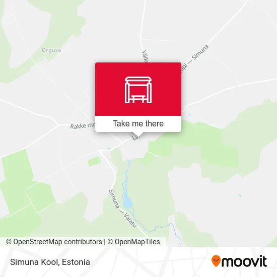 Карта Simuna Kool