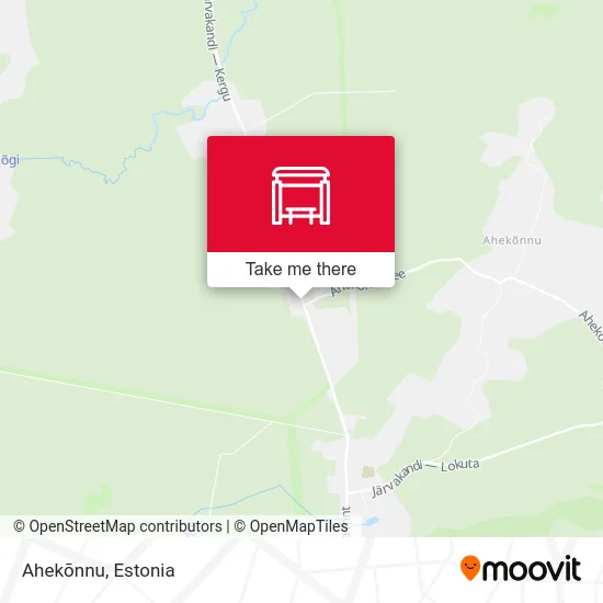 Карта Ahekõnnu