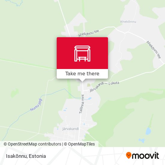 Isakõnnu map
