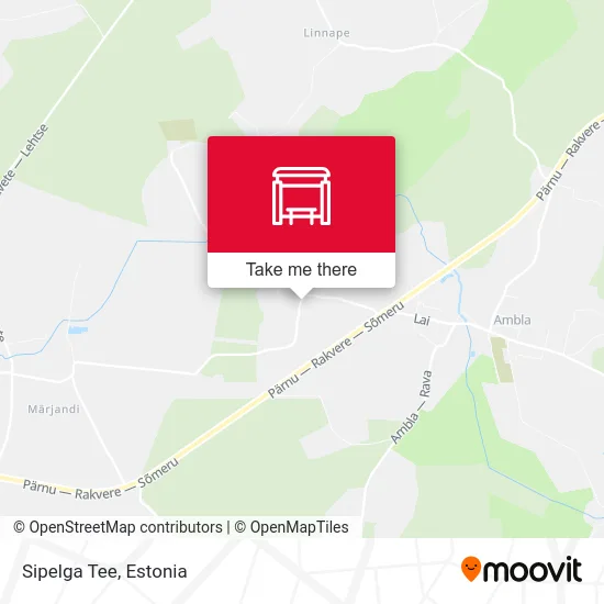 Карта Sipelga Tee