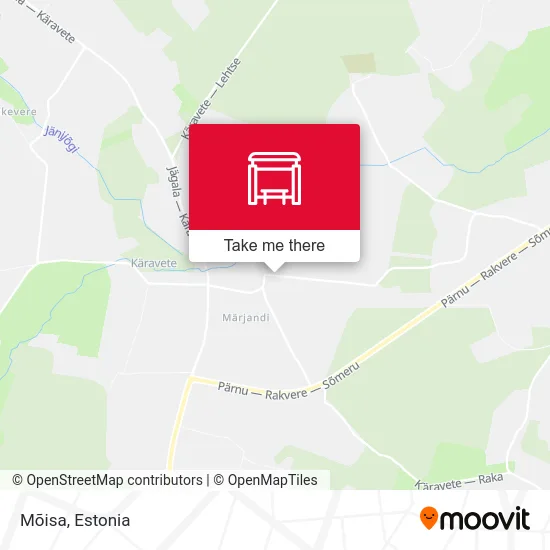 Карта Mõisa