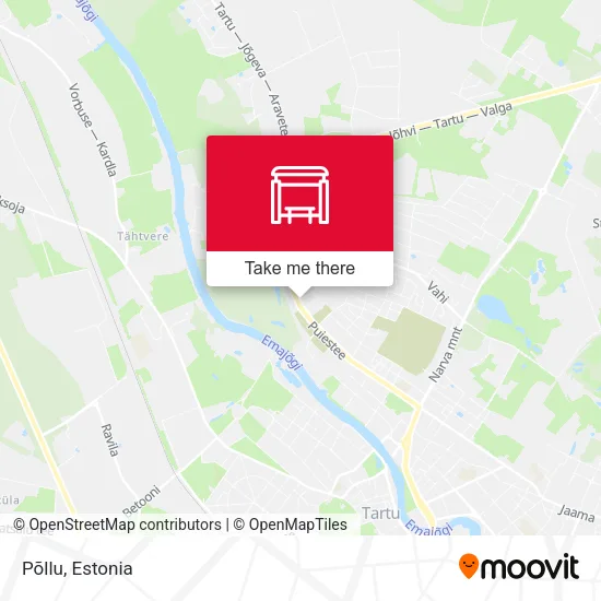 Карта Põllu