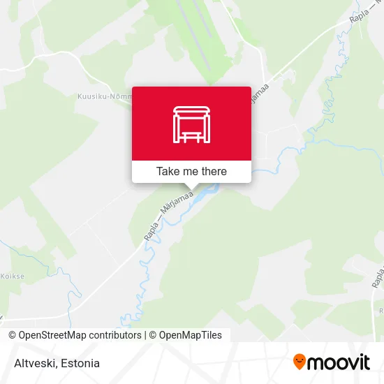 Карта Altveski