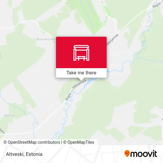 Карта Altveski