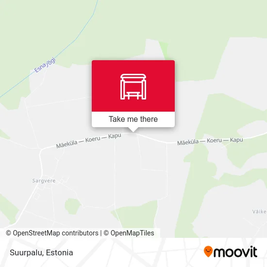 Карта Suurpalu