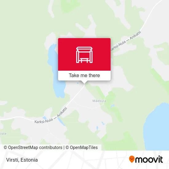 Карта Virsti