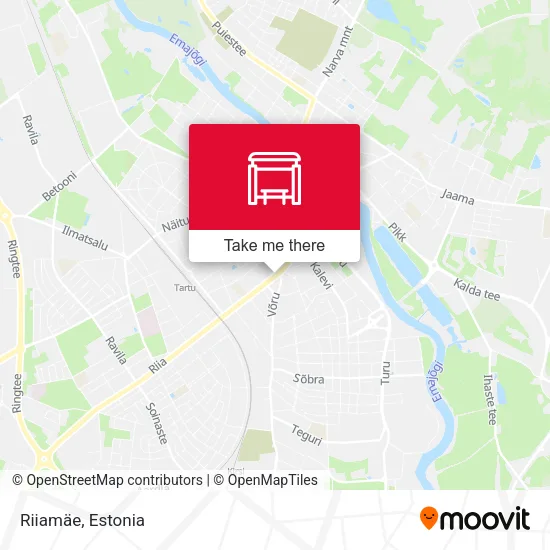 Карта Riiamäe