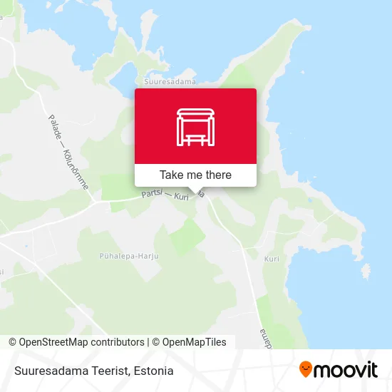 Карта Suuresadama Teerist