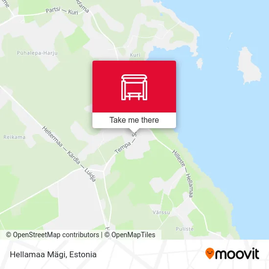 Карта Hellamaa Mägi