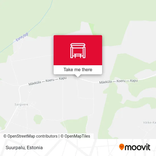 Карта Suurpalu