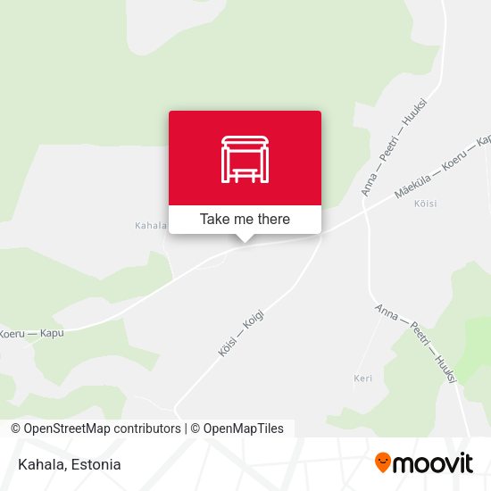 Карта Kahala