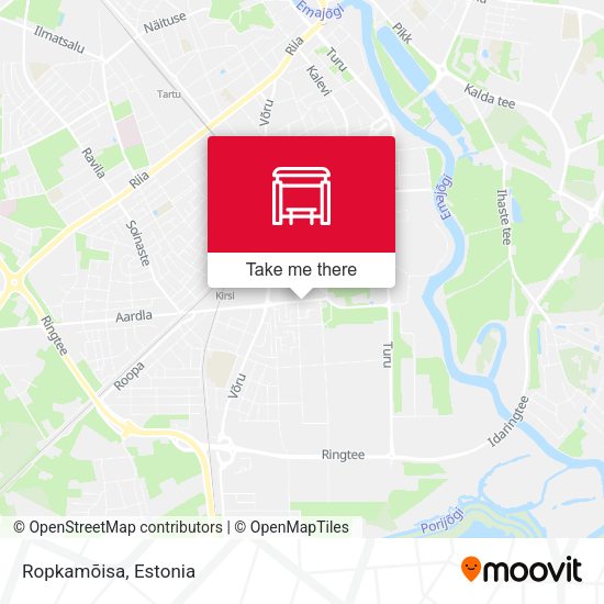 Карта Ropkamõisa