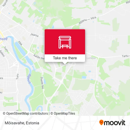 Карта Mõisavahe