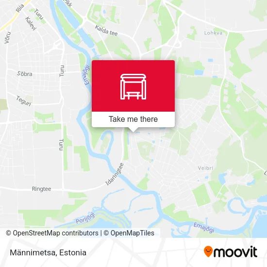 Карта Männimetsa