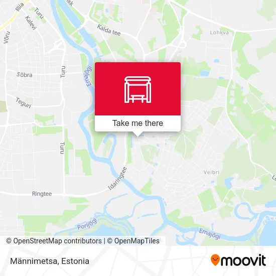 Карта Männimetsa