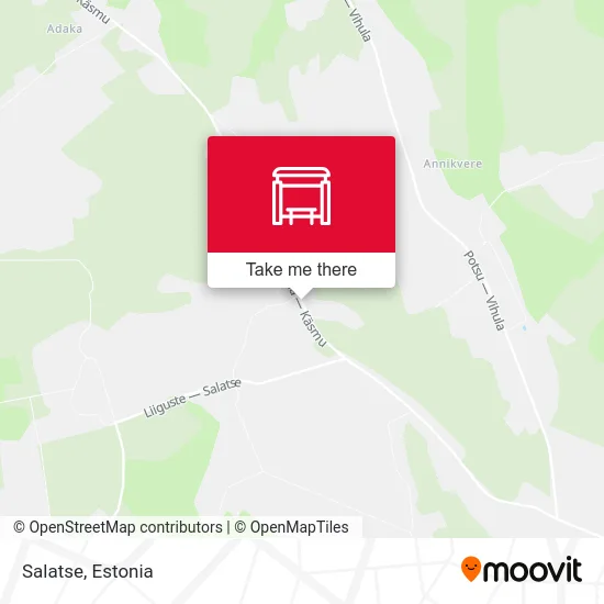 Карта Salatse
