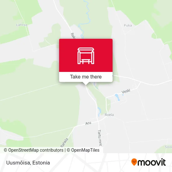 Карта Uusmõisa