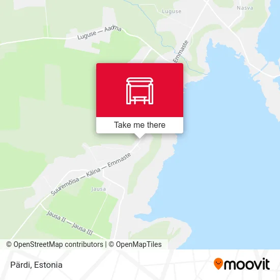 Карта Pärdi