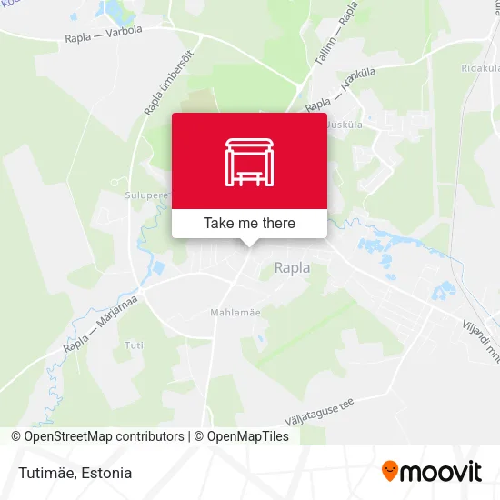 Карта Tutimäe
