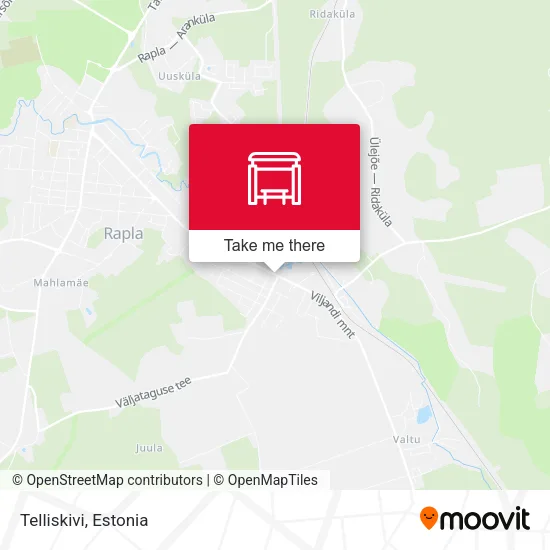 Карта Telliskivi