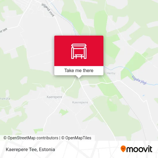Карта Kaerepere Tee
