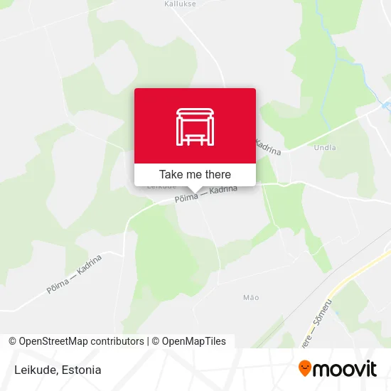 Карта Leikude