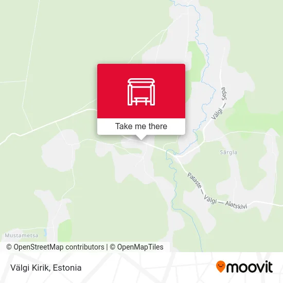 Карта Välgi Kirik