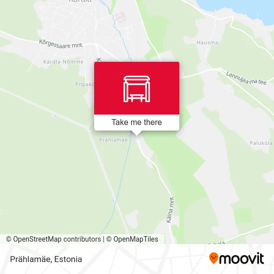 Карта Prählamäe