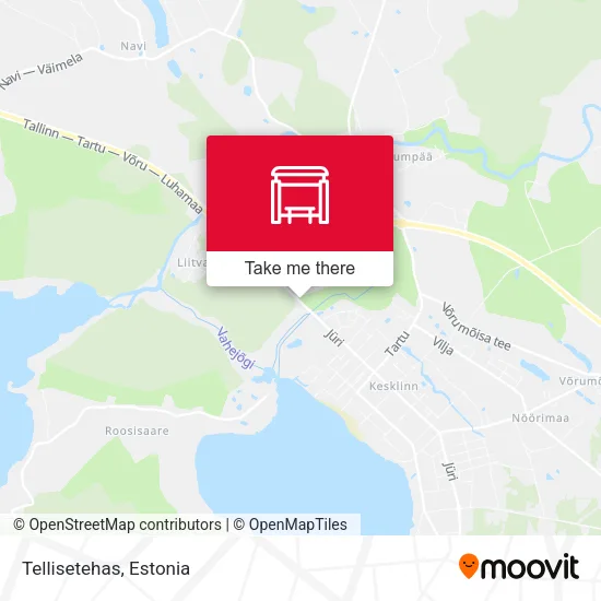Карта Tellisetehas
