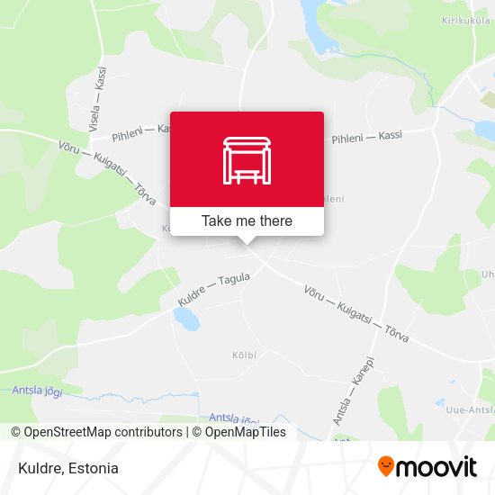 Карта Kuldre