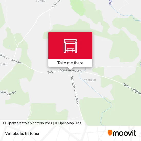 Карта Vahuküla