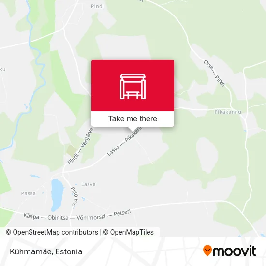 Карта Kühmamäe
