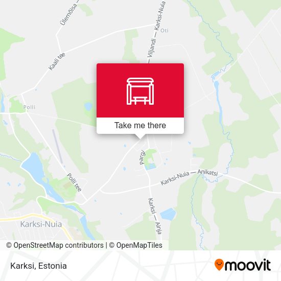 Карта Karksi