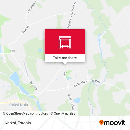 Карта Karksi