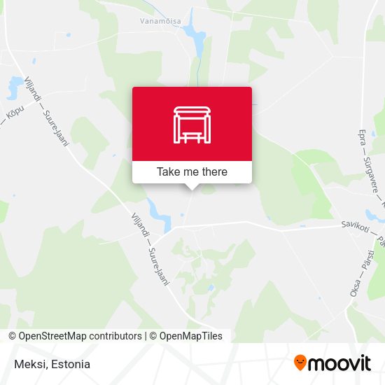 Карта Meksi