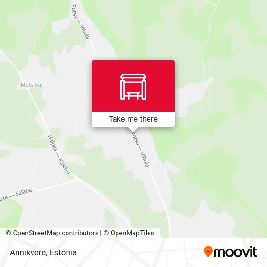 Карта Annikvere